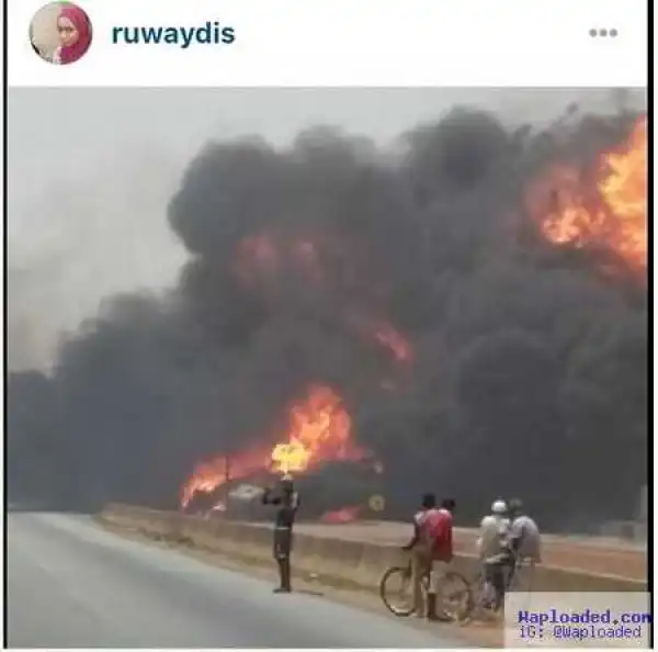 Many Burnt Alive as Fuel Tankers Collide and Explode in Zaria (Photo)